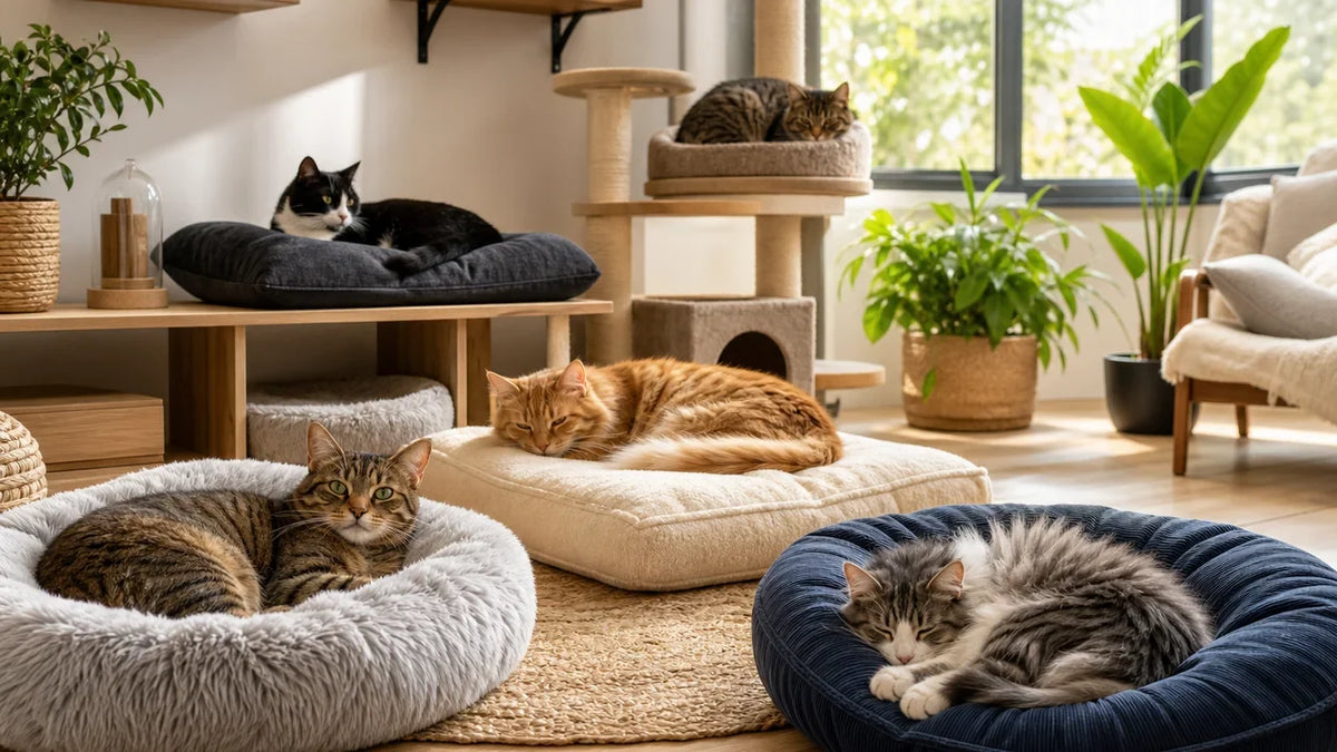 Faut-il plusieurs coussins dans un foyer avec plusieurs chats ?
