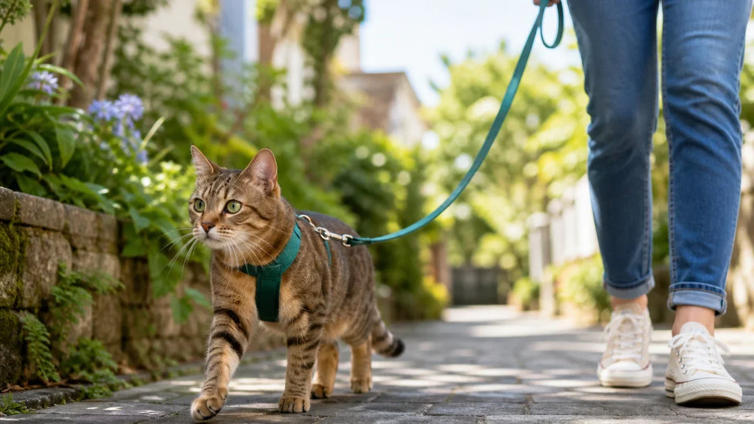 Promener son chat en laisse : le guide complet pour débuter sereinement