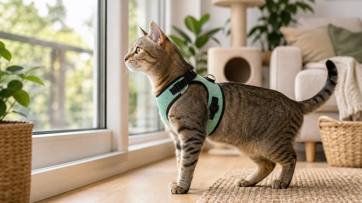 Harnais chat taille : le guide pour trouver la bonne taille