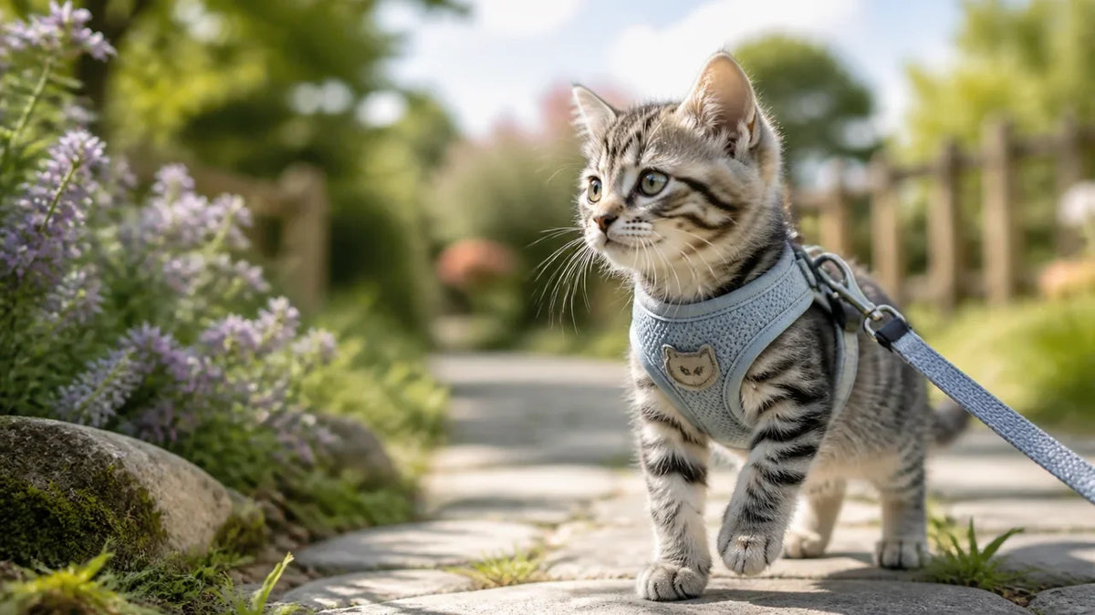 Harnais chaton : comment bien équiper votre petit félin