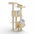 Arbre à chat 130 cm | 2 Condos et Griffoirs en Sisal