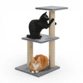 Arbre a chat 3 plateformes - Griffoir sisal et confort