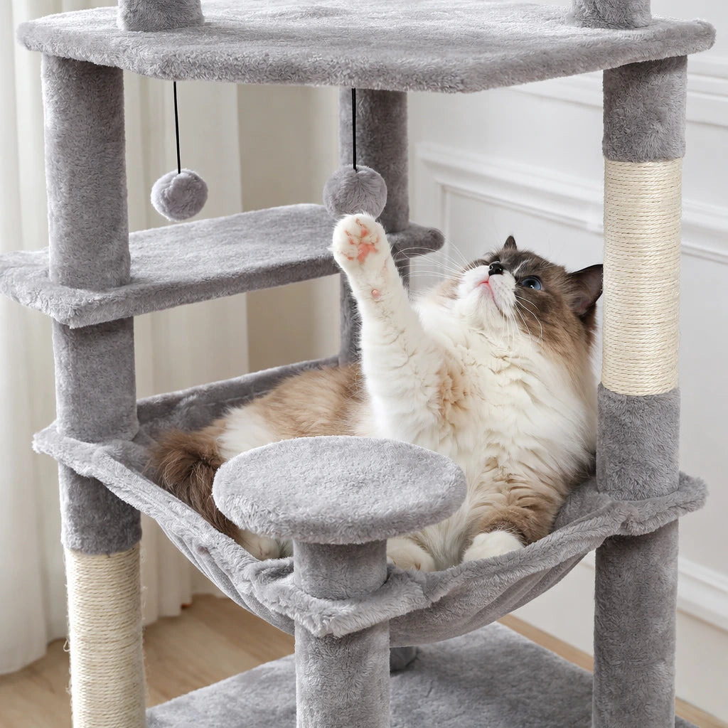 Arbre a chat grand plateau - Sisal, Hamac et Condo Spacieux