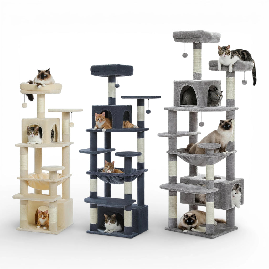 Arbre a chat grand plateau - Sisal, Hamac et Condo Spacieux