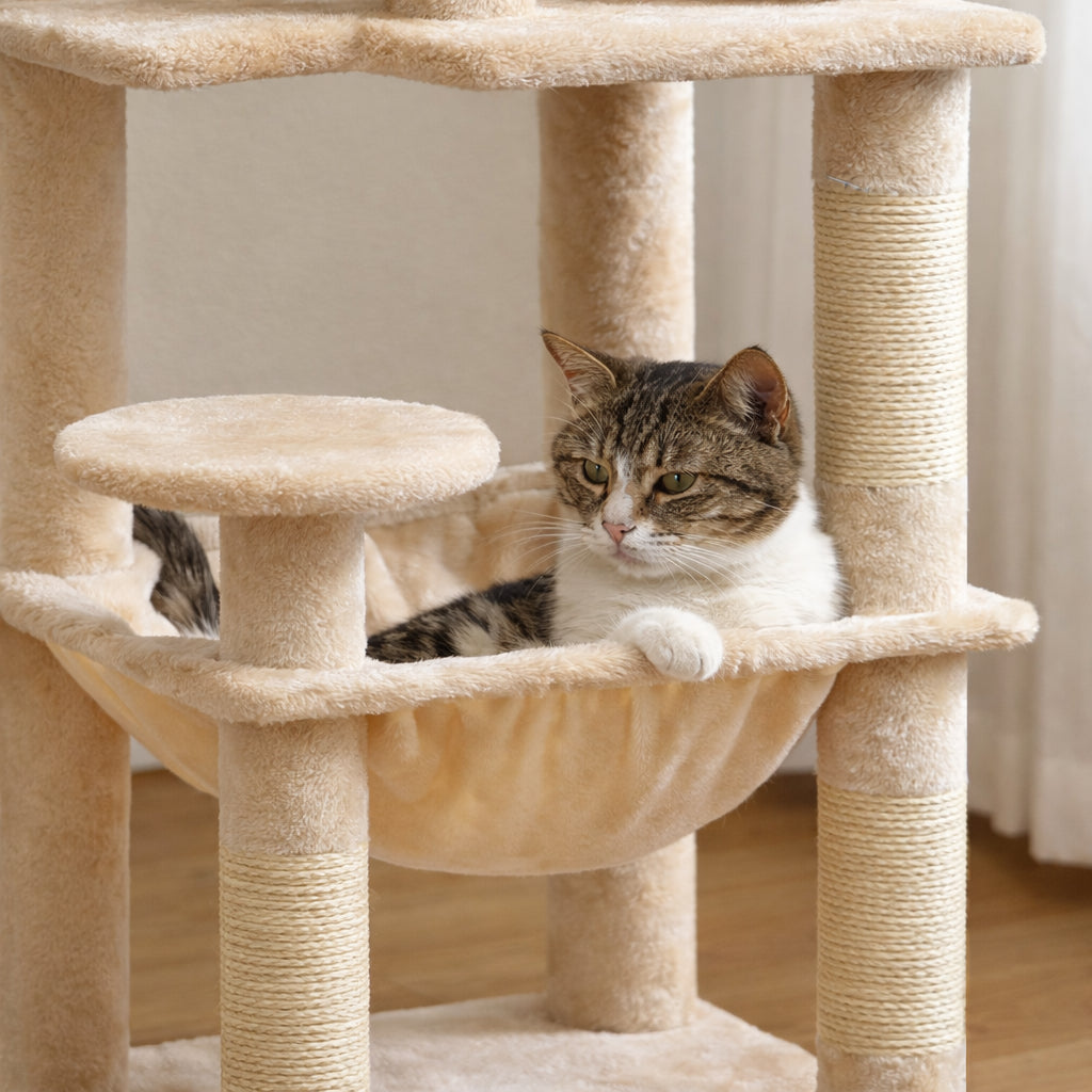 Arbre à chat griffoir - Confort et stabilité premium