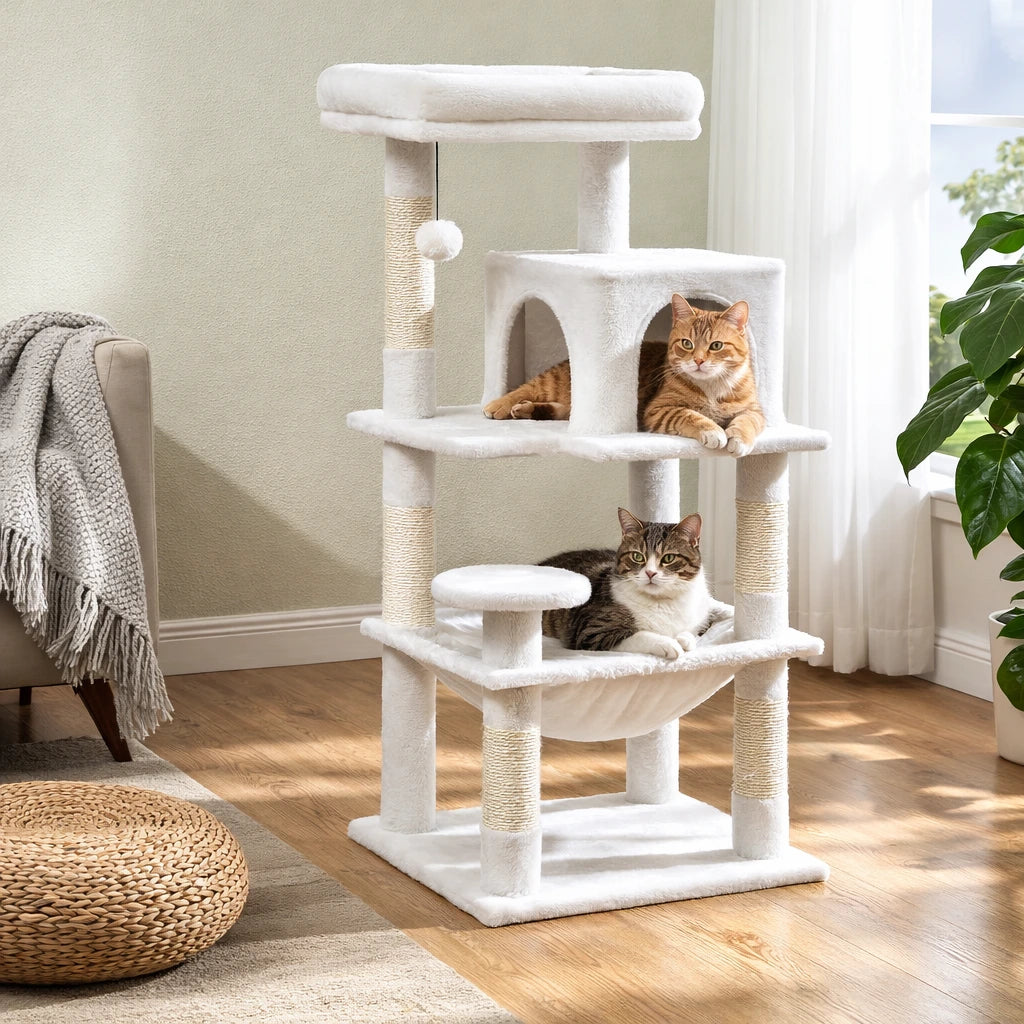Arbre à chat griffoir - Confort et stabilité premium