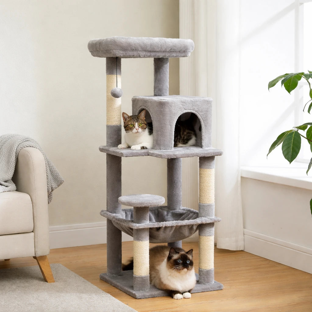 Arbre à chat griffoir - Confort et stabilité premium