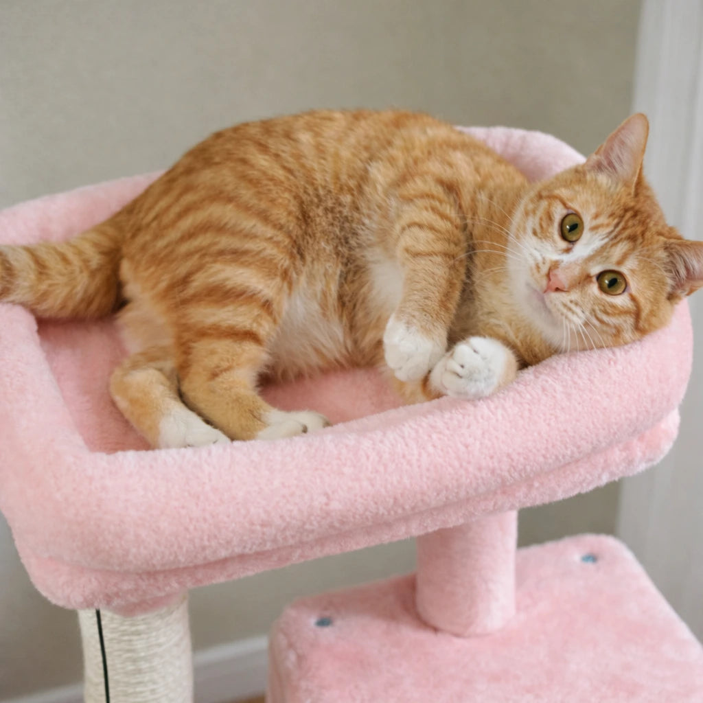 Arbre à chat griffoir - Confort et stabilité premium