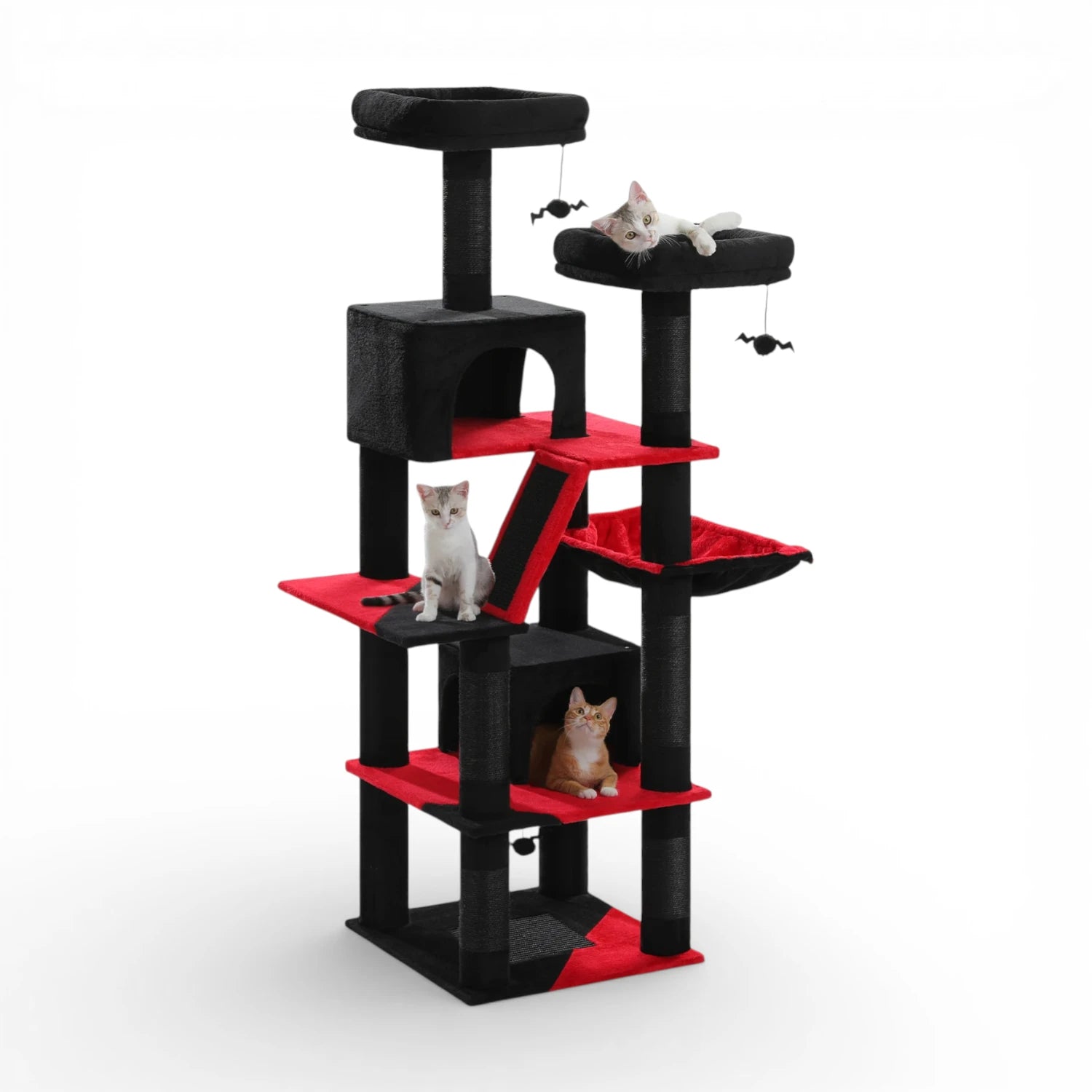 Arbre à Chat Moderne 7 Niveaux - Multi-Chats Stable