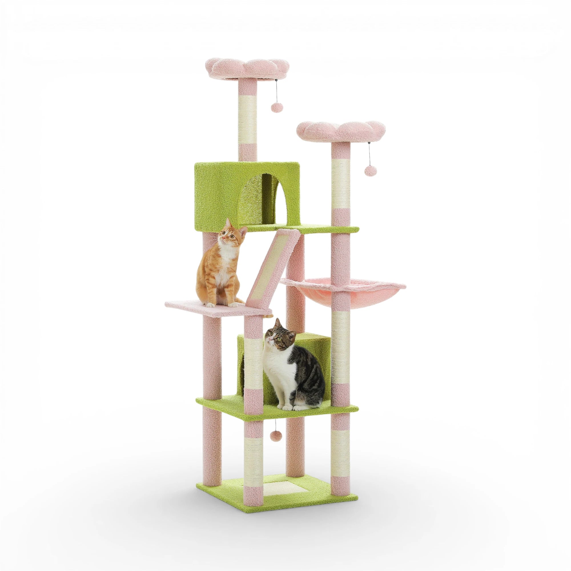 Arbre à Chat Moderne 7 Niveaux - Multi-Chats Stable