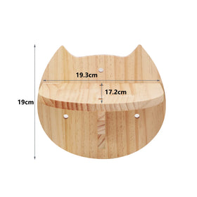 étagère murale tête de chat