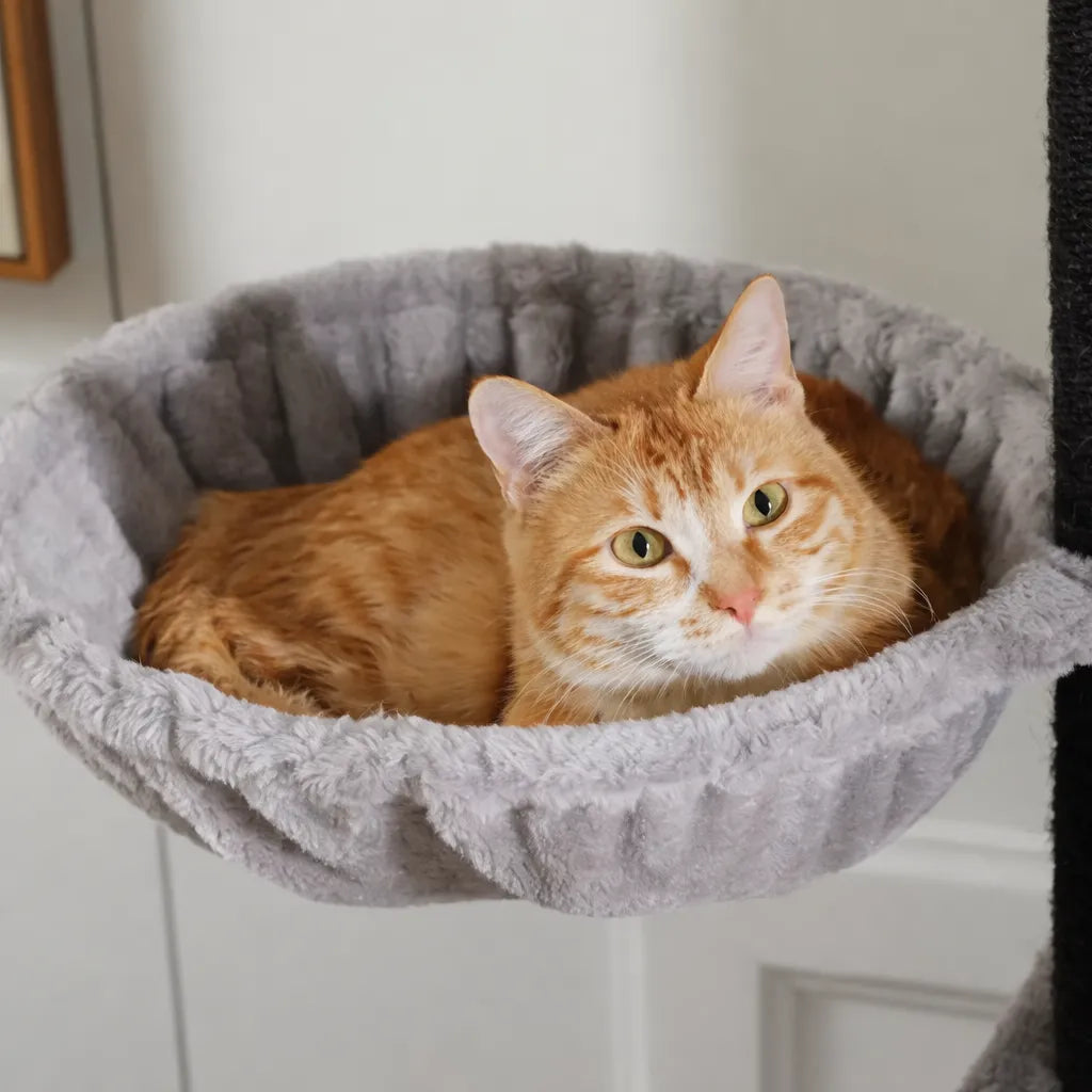 Arbre à Chat XXL 7 Niveaux - 11 Griffoirs Sisal et Hamacs