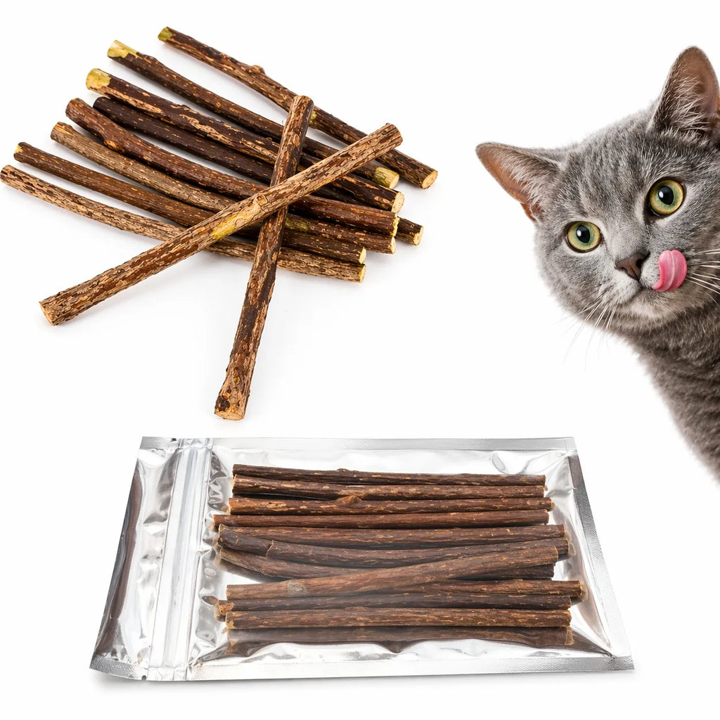Bâtonnet pour chat naturel Matatabi - Soin dentaire 20 pièces