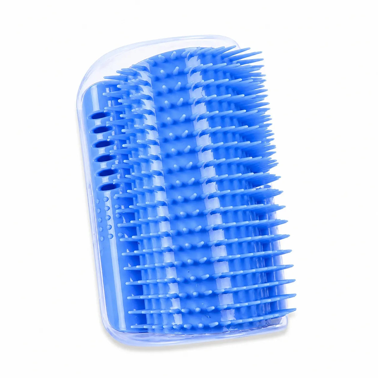 Brosse chat murale - Grattoir massage fixation angle mur