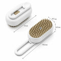 Brosse vapeur chat 3 en 1 - Massage spray et épilation