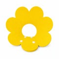 Collerette chat florale en feutre - Cône doux ajustable