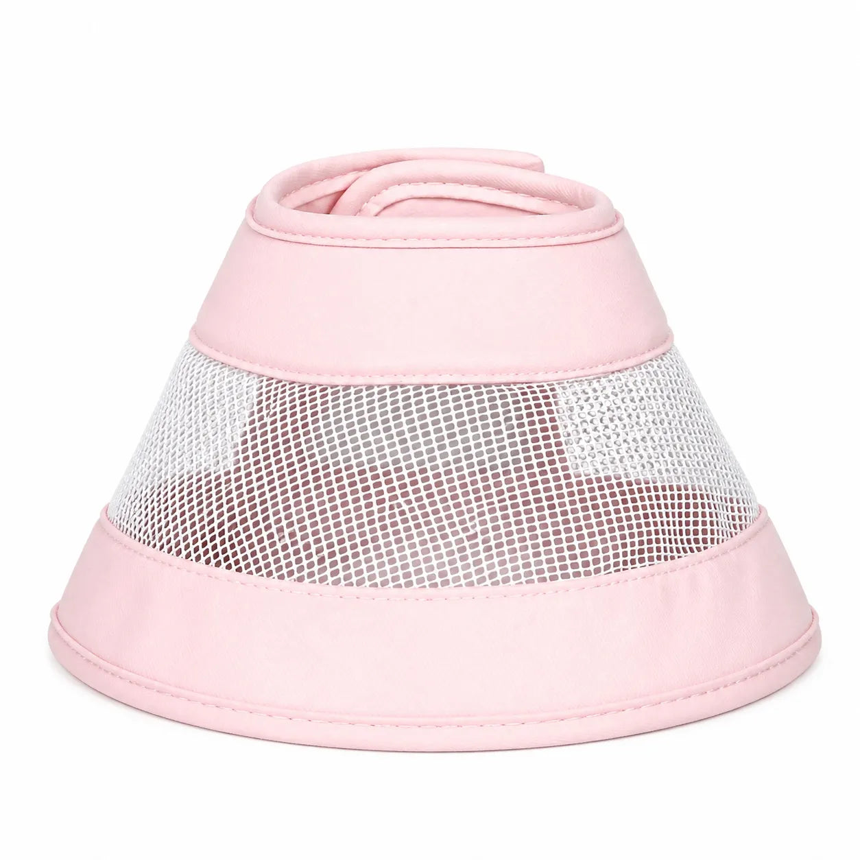 Collerette chat respirante - Cône médical doux en coton mesh