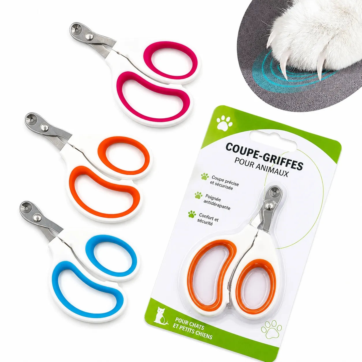 Coupe griffe pour chat - Précis, sécurisé et durable