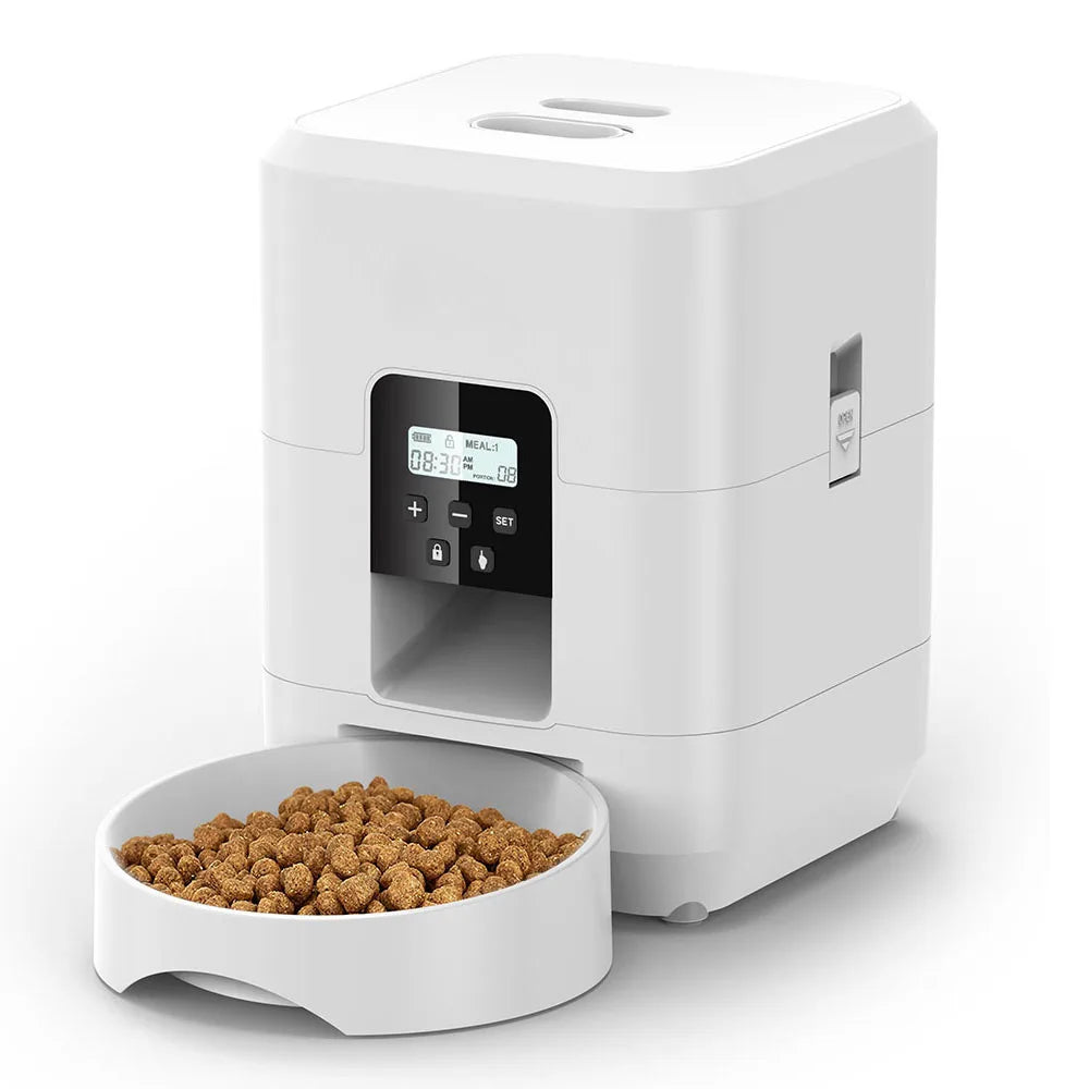 Distributeur croquette chat automatique avec Wifi - Repas programmés