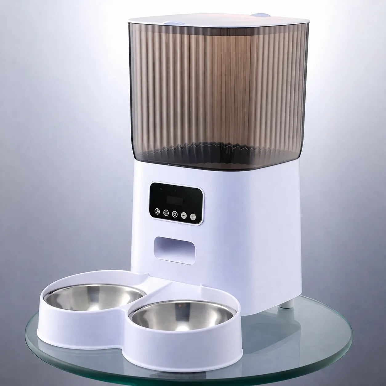 Distributeur eau et croquette chat - Connecté avec caméra HD