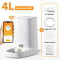 Distributeur eau et croquette chat WiFi 4L - Automatique