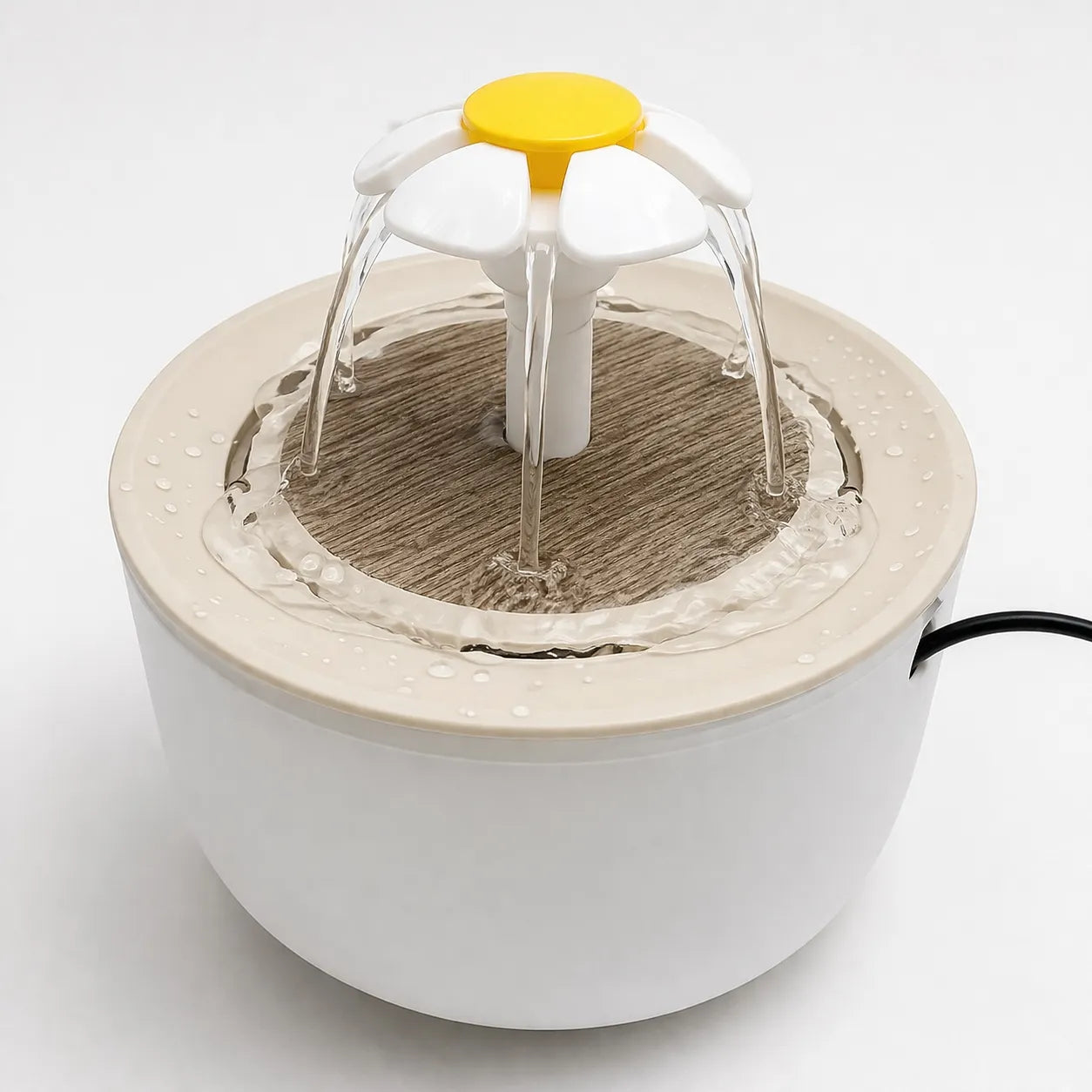 Fontaine à eau chat silencieuse - Abreuvoir USB 1,2 L