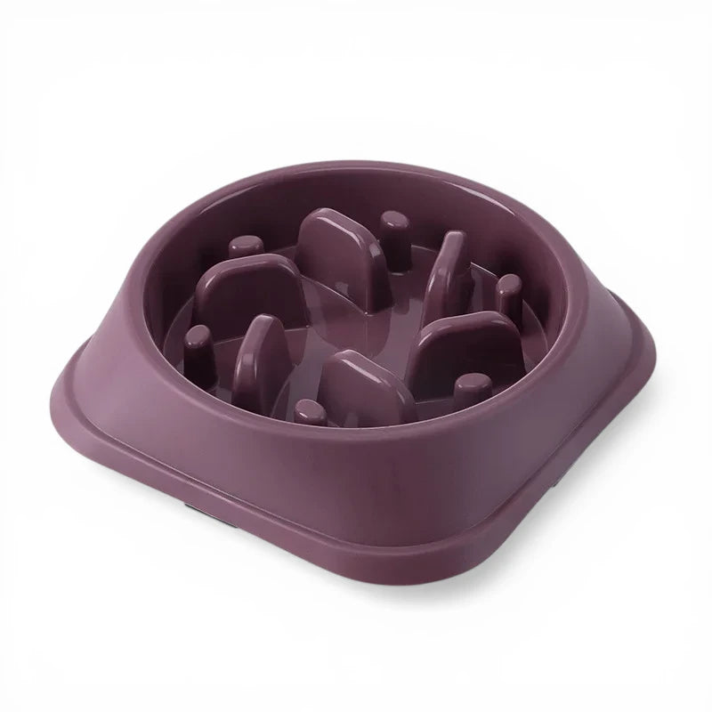 Gamelle chat anti-glouton | Bol puzzle sécurisé et antidérapant