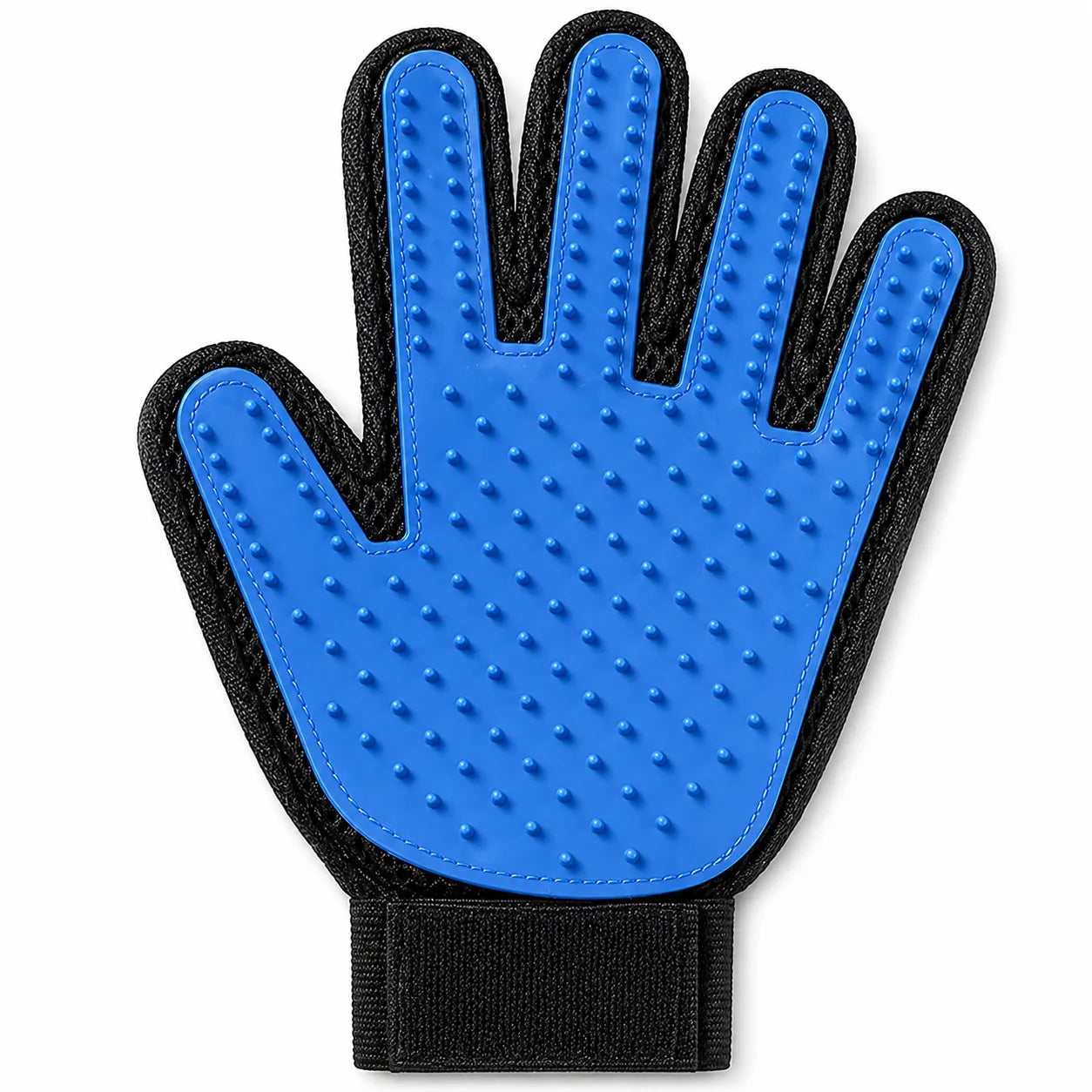 Gant brosse chat silicone - Toilettage massage anti-poils