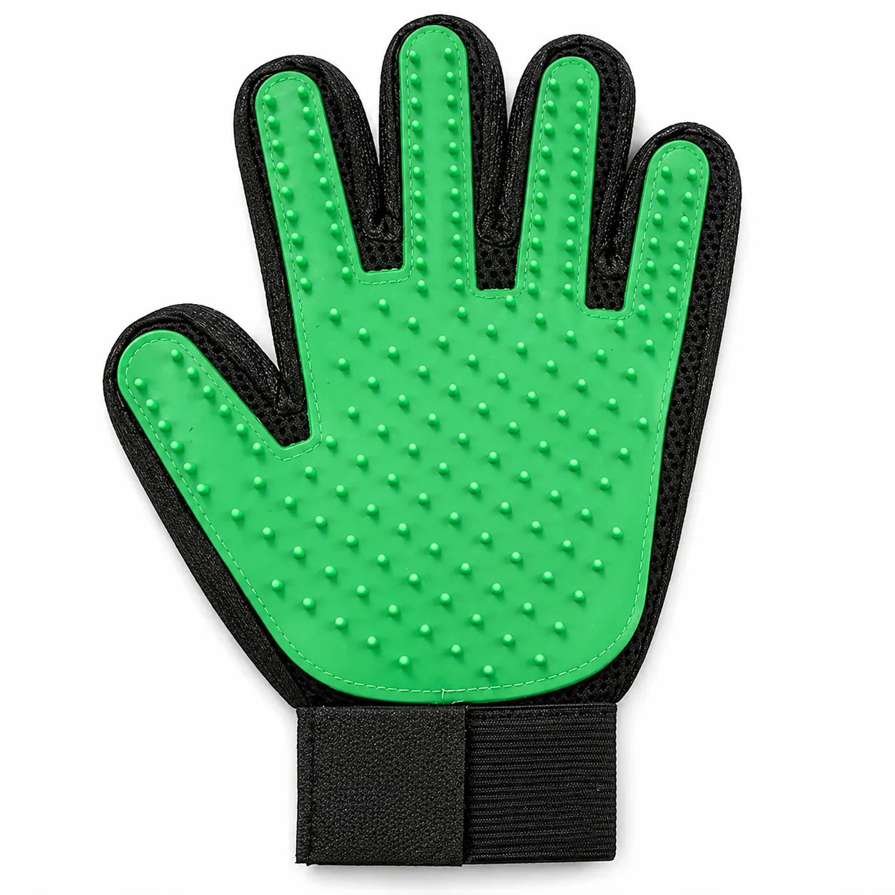 Gant brosse chat silicone - Toilettage massage anti-poils