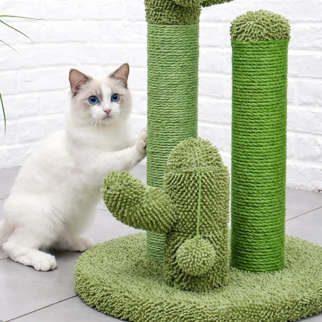 Griffoir cactus - poteau sisal design et résistant