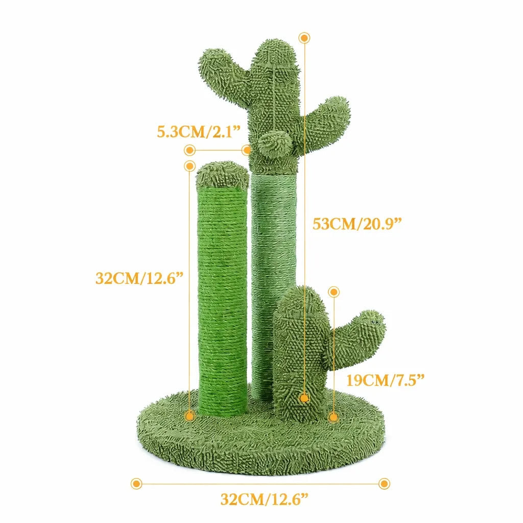 Griffoir cactus - poteau sisal design et résistant