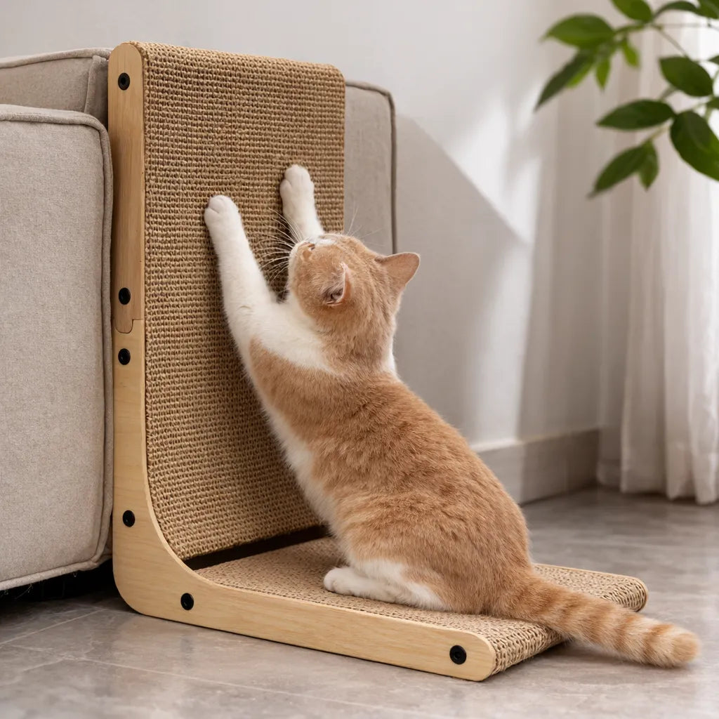 Griffoir d'angle pour chat - Durable et confortable