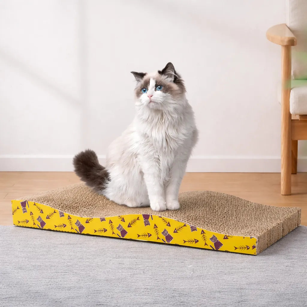 Griffoir plat pour chat - Lit à Gratter