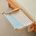 Hamac pour chat en bois - Nid suspendu confortable et durable