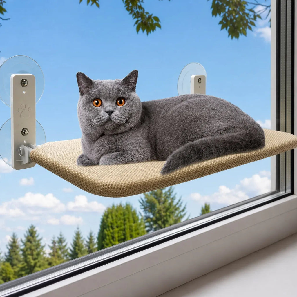 Hamac pour chat suspendu - Confort et sécurité au quotidien