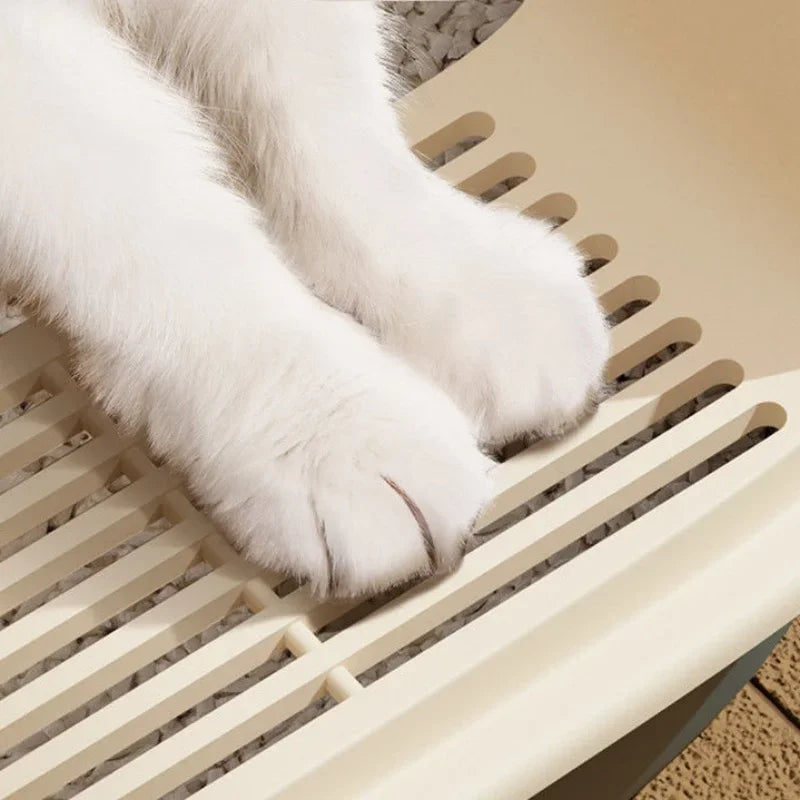 Litière anti projection - Anti-éclaboussures pour chat