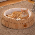 Panier à chats - Lit rond lavable toutes saisons