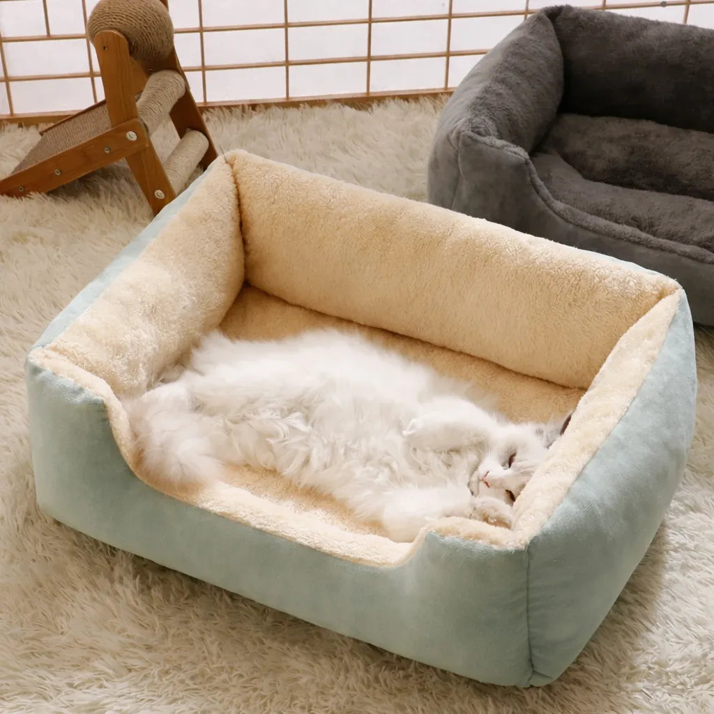 Panier douillet pour chat - Confort et élégance