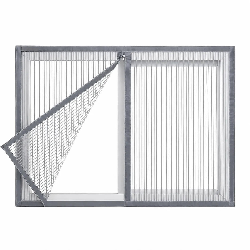 Protection fenêtre pour chats - Maille anti-griffures velcro
