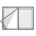 Protection fenêtre pour chats - Maille anti-griffures velcro