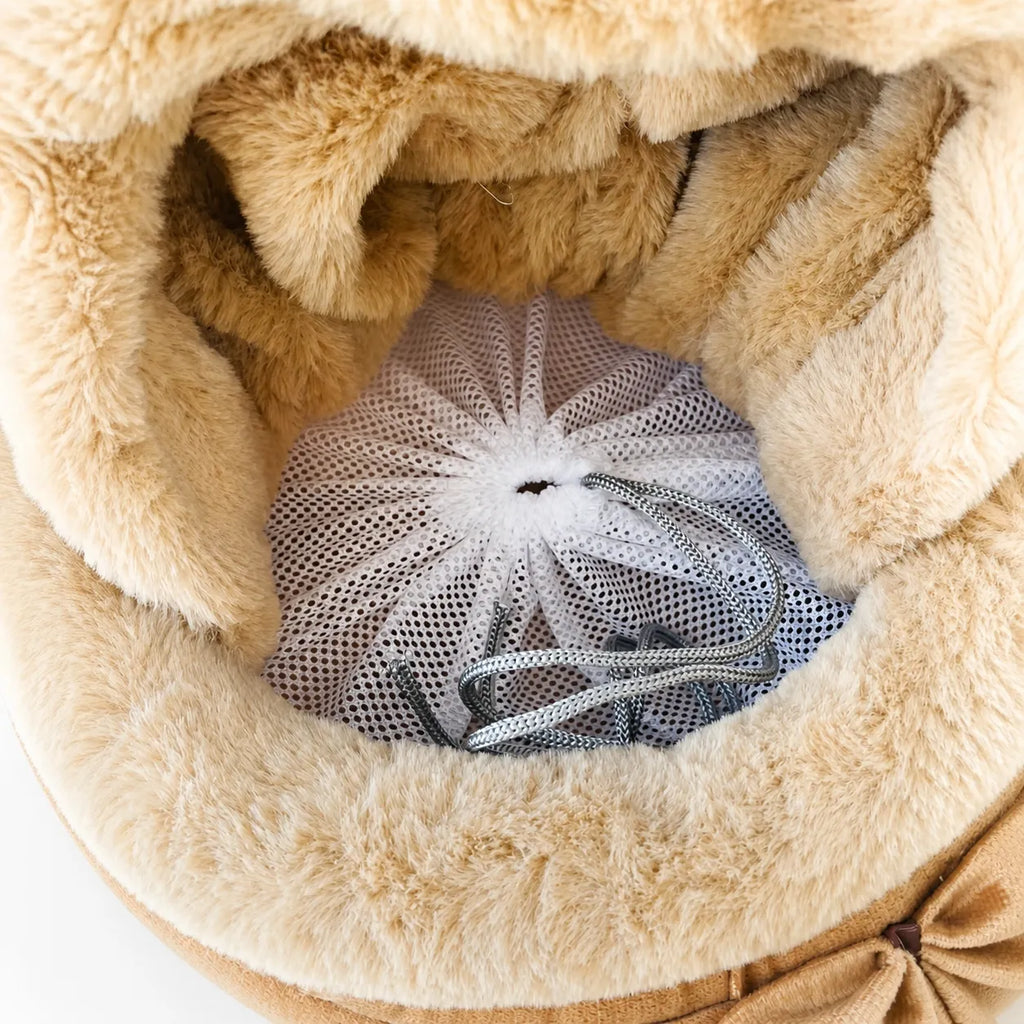 Sac a dos chat en velours douillet - Coupe-vent 3 tailles