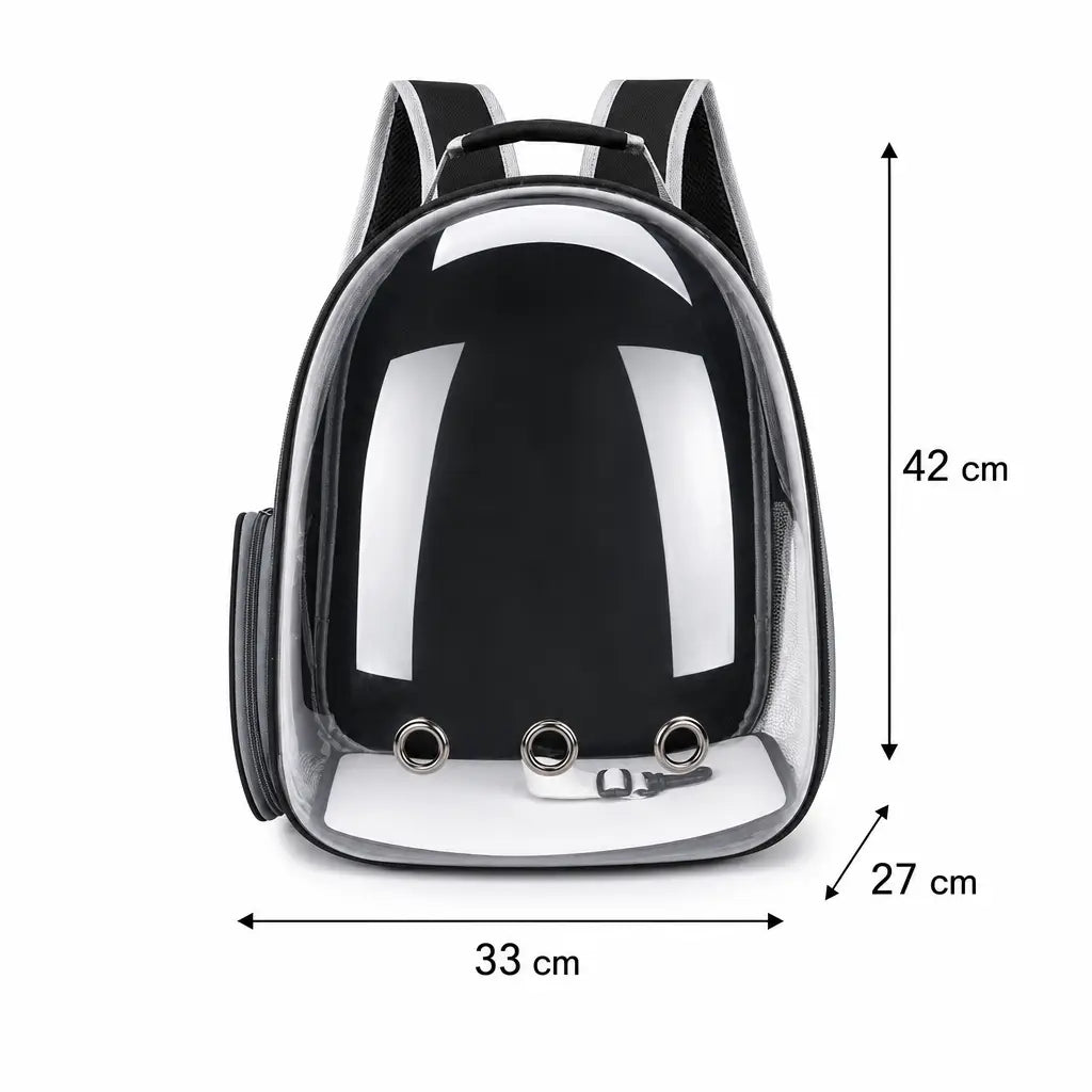 Sac à dos chat transparent - Capsule confort pour félin