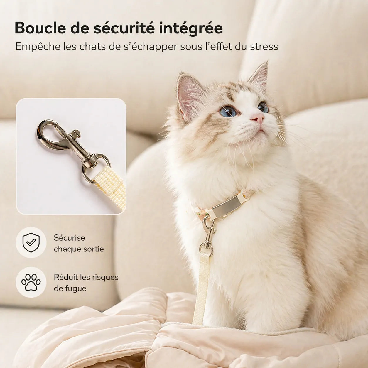 Sac à main chat chaud - Bandoulière avec exposition tête