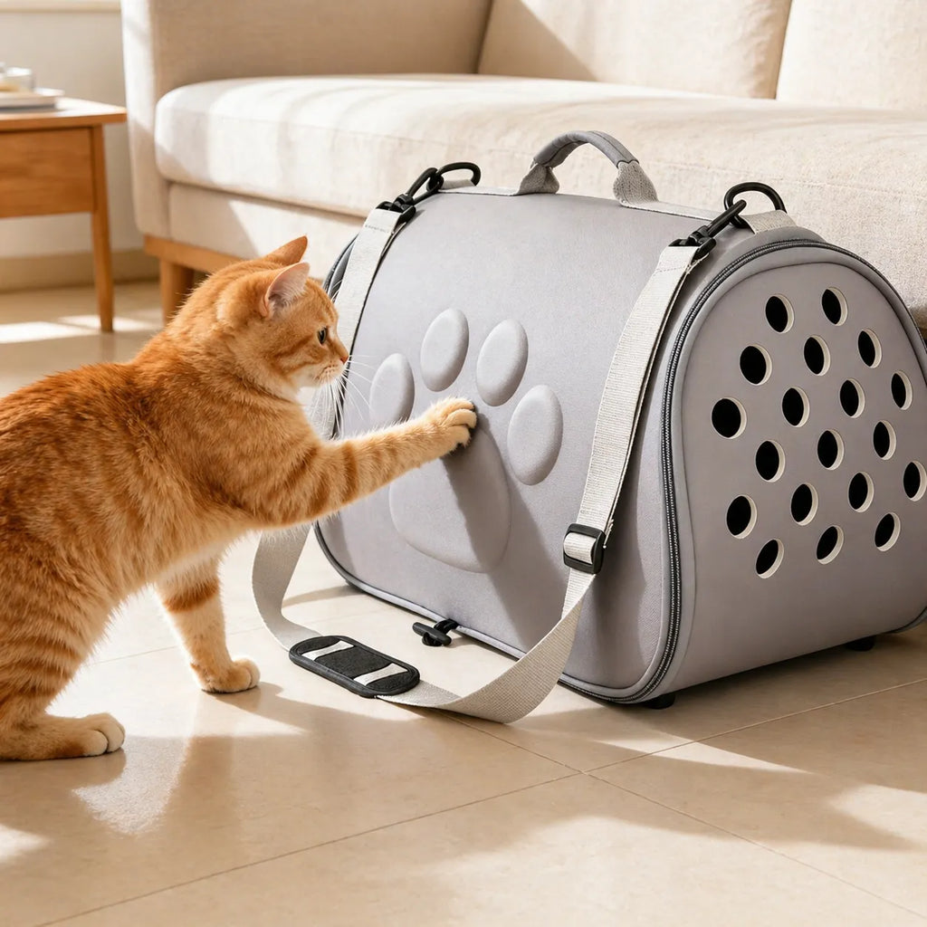 Sac de transport chat EVA pliable - Respirant et léger