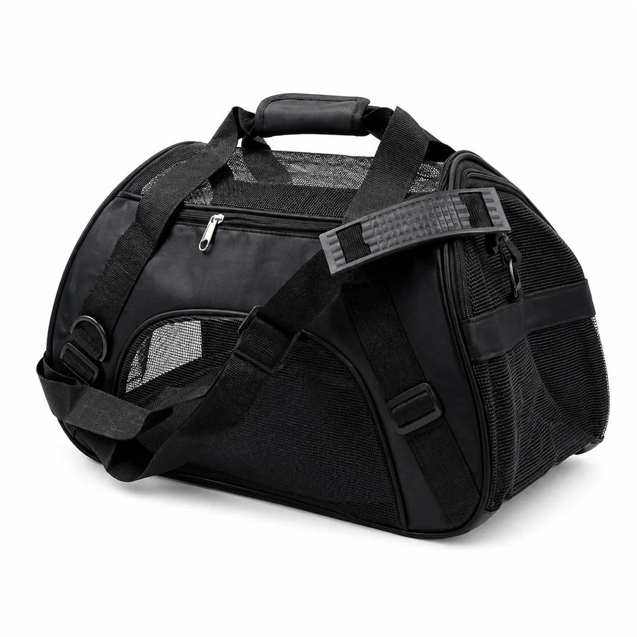 Sac de transport chat respirant - Confort et sécurité