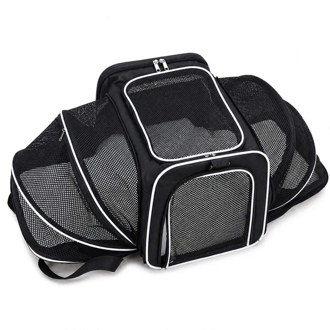 Sac de voyage chat extensible 4 côtés - Pliable respirant