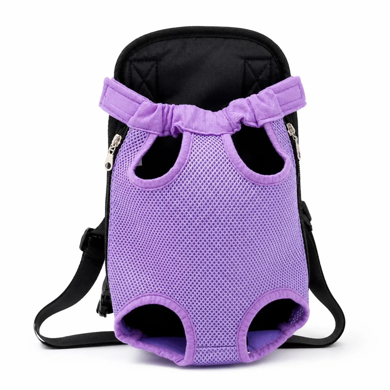 Sac ventral pour chat réglable - Pattes libres toutes tailles