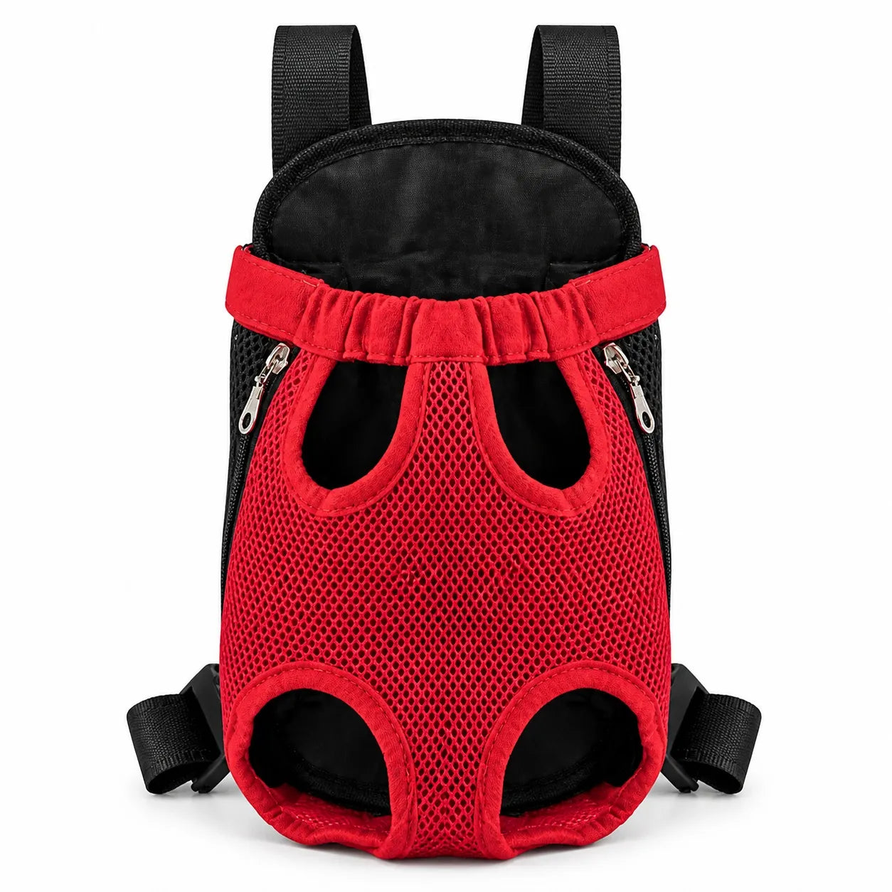 Sac ventral pour chat réglable - Pattes libres toutes tailles