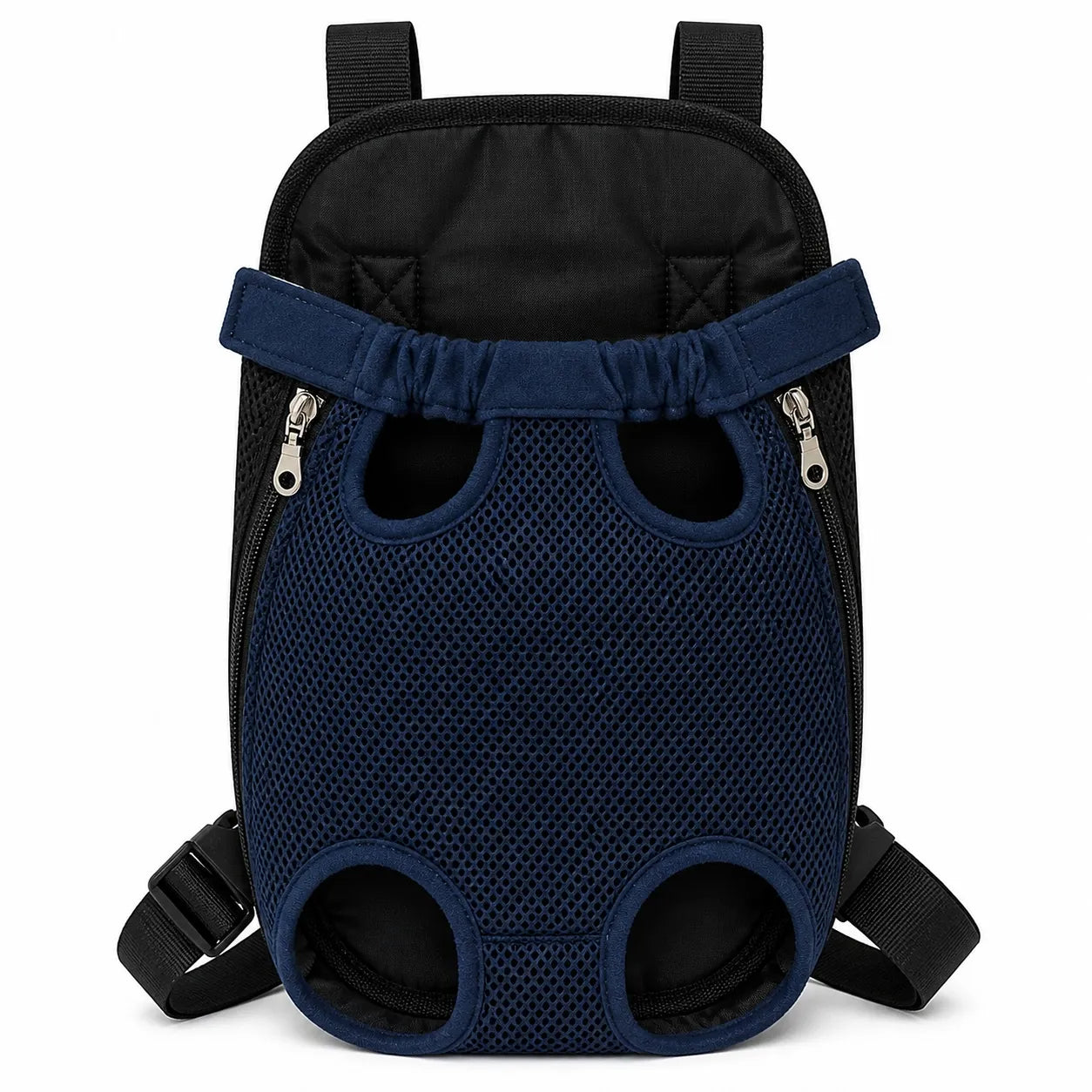 Sac ventral pour chat réglable - Pattes libres toutes tailles