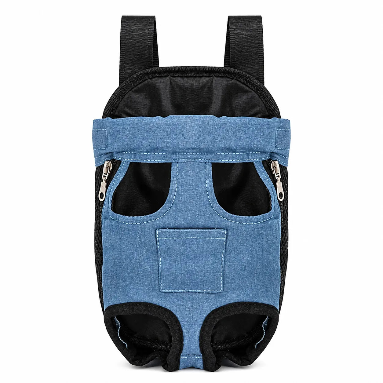 Sac ventral pour chat réglable - Pattes libres toutes tailles